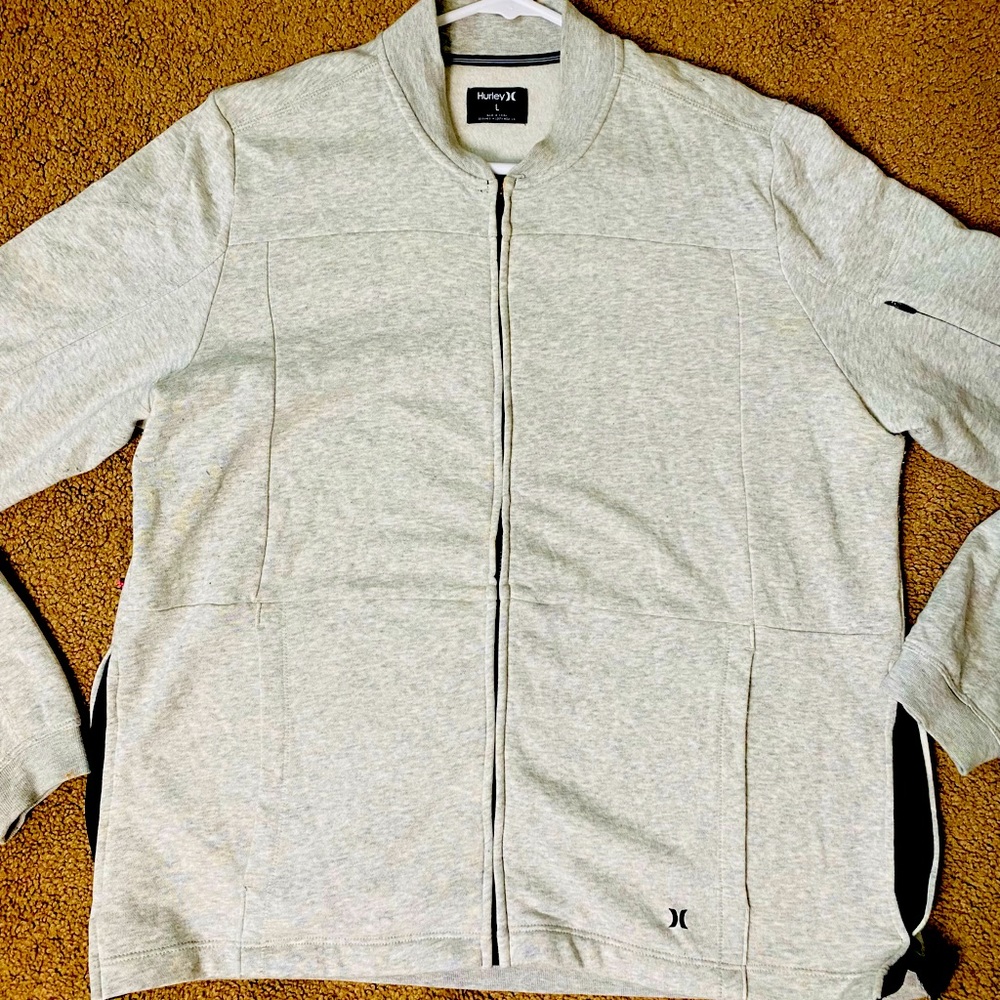 Women’s Hurley sweater size large- with back detail